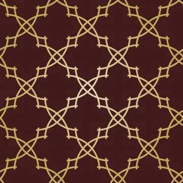 Seamless Vector Pattern in Arabian Style イラスト素材