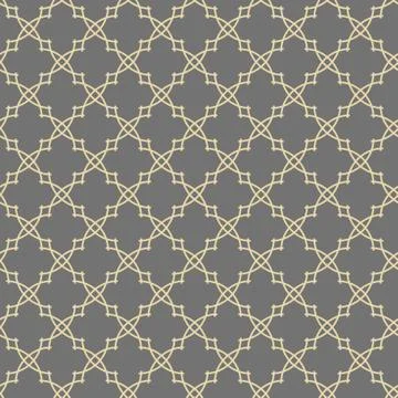 Seamless Vector Pattern in Arabian Style Stock Illustration