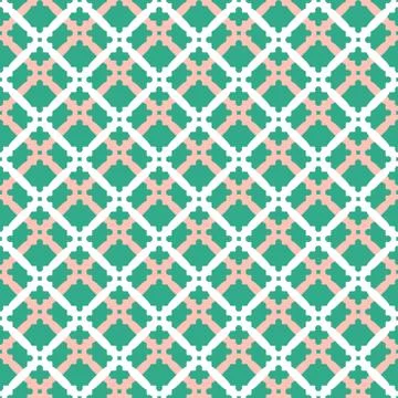 Seamless Vector Pattern in Arabian Style イラスト素材