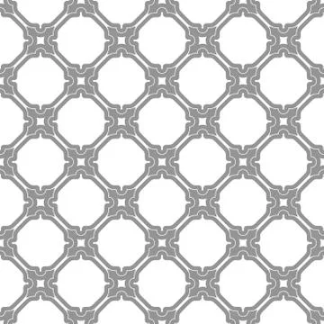 Seamless Vector Pattern in Arabian Style Stock Illustration