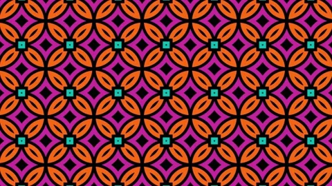 Seamless vector pattern. Background texture in geometric ornamental style Stock Footage 201844431