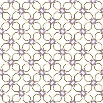 Seamless vector pattern. Background texture in geometric ornamental style. Illustrazione stock