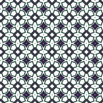 Seamless vector pattern. Background texture in geometric ornamental style. Stock Illustration