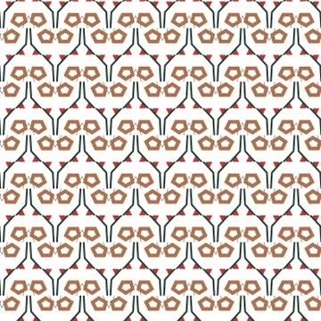 Seamless vector pattern. Background texture in geometric ornamental style. 스톡 일러스트