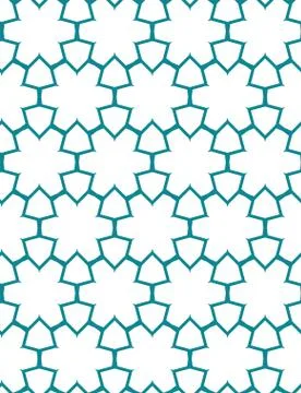 Seamless vector pattern. Background texture in geometric ornamental style. Stock Illustration