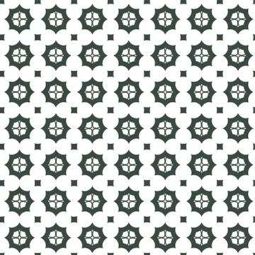 Seamless vector pattern. Background texture in geometric ornamental style. Illustrazione stock