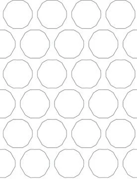 Seamless vector pattern. Background texture in geometric ornamental style. Stock Illustration