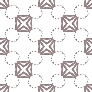 Seamless vector pattern. Background texture in geometric ornamental style. Stock Illustration