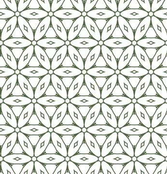 Seamless vector pattern. Background texture in geometric ornamental style. Stock Illustration