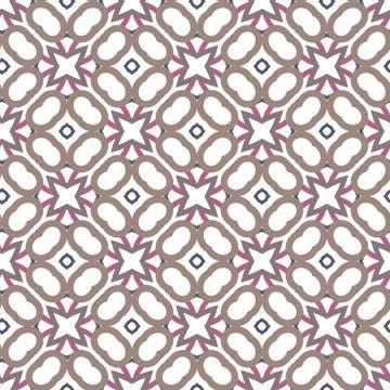Seamless vector pattern. Background texture in geometric ornamental style. Stock Illustration
