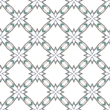 Seamless vector pattern. Background texture in geometric ornamental style. Illustrazione stock