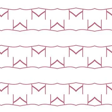 Seamless vector pattern. Background texture in geometric ornamental style. Illustrazione stock