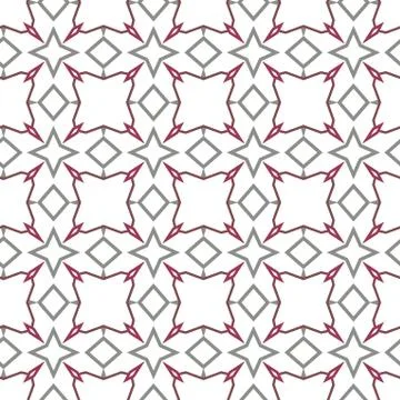 Seamless vector pattern. Background texture in geometric ornamental style. Illustrazione stock
