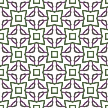 Seamless vector pattern. Background texture in geometric ornamental style. Stock Illustration