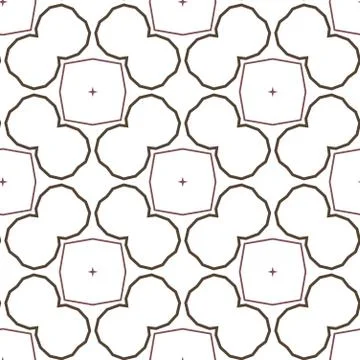 Seamless vector pattern. Background texture in geometric ornamental style. Stock Illustration