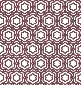 Seamless vector pattern. Background texture in geometric ornamental style. Illustrazione stock