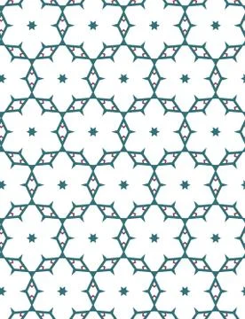 Seamless vector pattern. Background texture in geometric ornamental style. Illustrazione stock