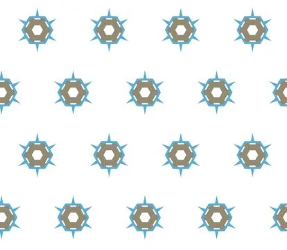 Seamless vector pattern. Background texture in geometric ornamental style. Stock Illustration