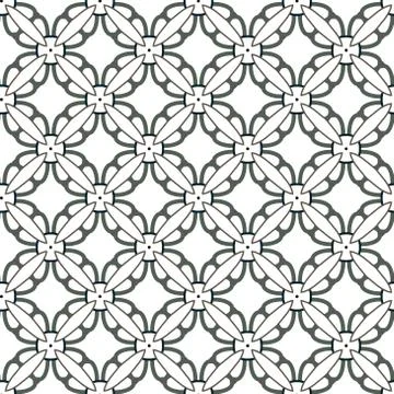 Seamless vector pattern. Background texture in geometric ornamental style. Illustrazione stock