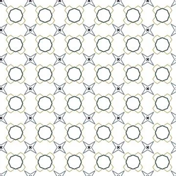 Seamless vector pattern. Background texture in geometric ornamental style. Stock Illustration