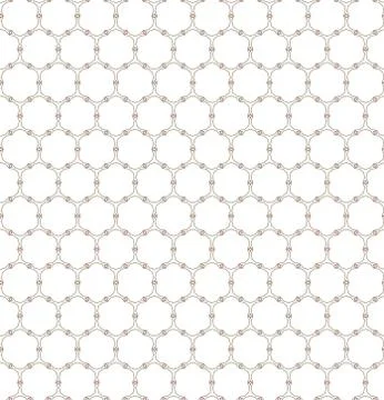 Seamless vector pattern. Background texture in geometric ornamental style. Illustrazione stock
