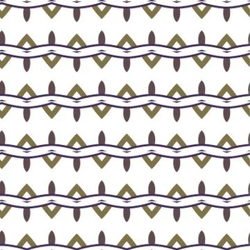 Seamless vector pattern. Background texture in geometric ornamental style. Stock Illustration
