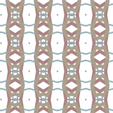 Seamless vector pattern. Background texture in geometric ornamental style. Stock Illustration