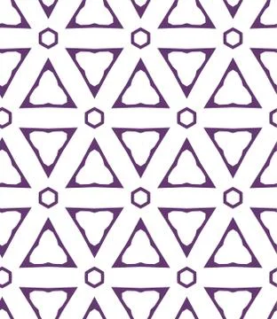 Seamless vector pattern. Background texture in geometric ornamental style. Illustrazione stock