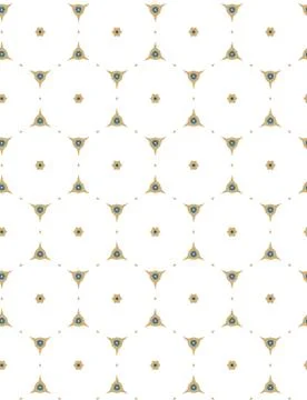 Seamless vector pattern. Background texture in geometric ornamental style. Stock Illustration