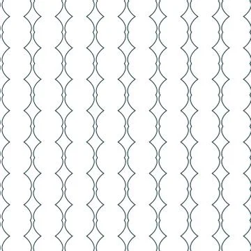 Seamless vector pattern. Background texture in geometric ornamental style. Stock Illustration