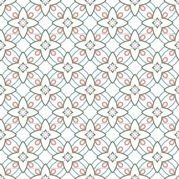 Seamless vector pattern. Background texture in geometric ornamental style. Illustrazione stock