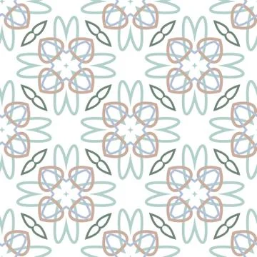 Seamless vector pattern. Background texture in geometric ornamental style. イラスト素材