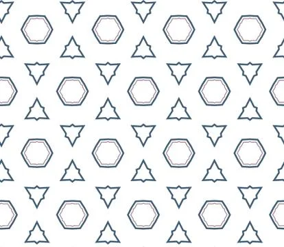 Seamless vector pattern. Background texture in geometric ornamental style. 스톡 일러스트