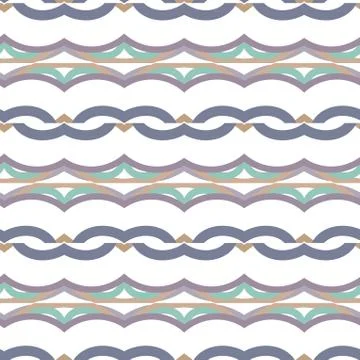 Seamless vector pattern. Background texture in geometric ornamental style. イラスト素材