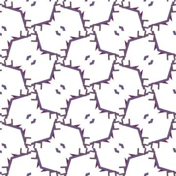 Seamless vector pattern. Background texture in geometric ornamental style. Illustrazione stock
