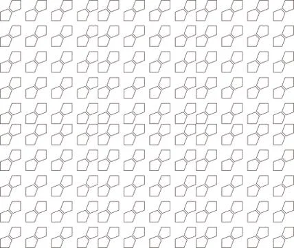 Seamless vector pattern. Background texture in geometric ornamental style. Stock Illustration