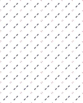 Seamless vector pattern. Background texture in geometric ornamental style. Stock Illustration