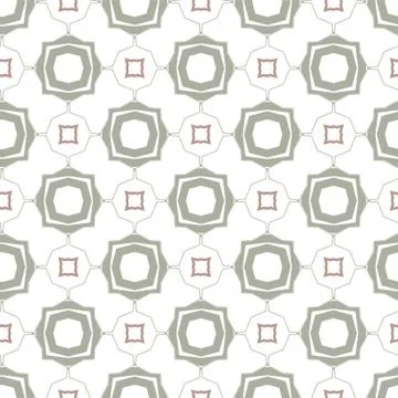 Seamless vector pattern. Background texture in geometric ornamental style. Illustrazione stock