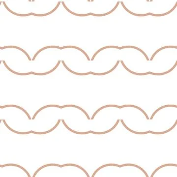 Seamless vector pattern. Background texture in geometric ornamental style. Stock Illustration