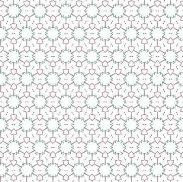 Seamless vector pattern. Background texture in geometric ornamental style. Illustrazione stock