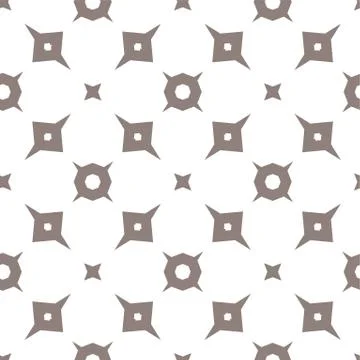 Seamless vector pattern. Background texture in geometric ornamental style. Stock Illustration