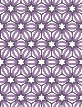 Seamless vector pattern. Background texture in geometric ornamental style. Stock Illustration