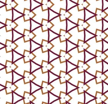 Seamless vector pattern. Background texture in geometric ornamental style. Stock Illustration