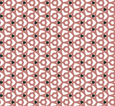Seamless vector pattern. Background texture in geometric ornamental style. Stock Illustration
