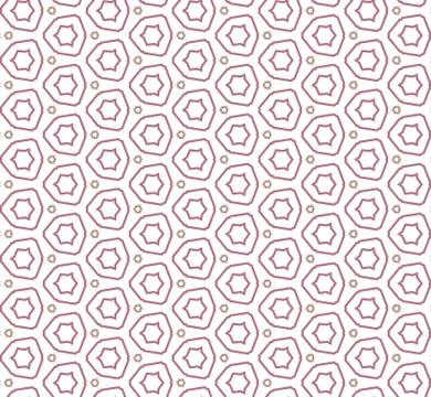 Seamless vector pattern. Background texture in geometric ornamental style. Stock Illustration