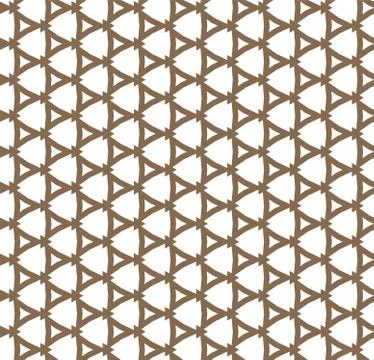 Seamless vector pattern. Background texture in geometric ornamental style. Illustrazione stock