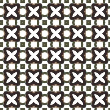 Seamless vector pattern. Background texture in geometric ornamental style. Illustrazione stock