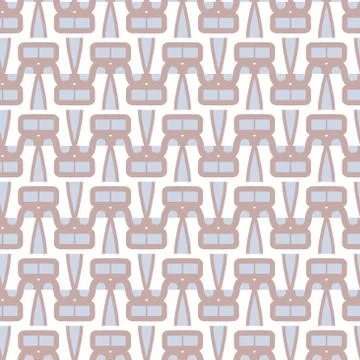 Seamless vector pattern. Background texture in geometric ornamental style. Illustrazione stock