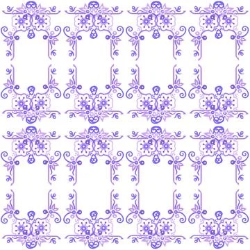 Seamless vector pattern. background texture in geometric ornamental style. Stock Illustration