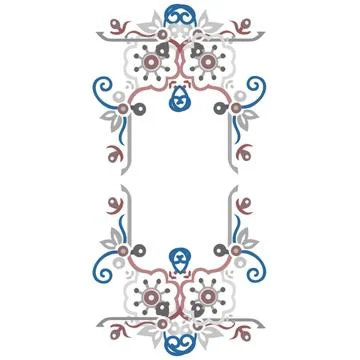 Seamless vector pattern. background texture in geometric ornamental style. Stock Illustration